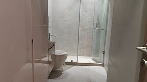 Bathroom in 4 BHK Builder Floor at Model Town Phase 2 – for Rent