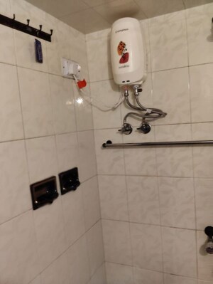 Bathroom in 2 BHK Apartment at DGS Sheetal Anupam, Malad West – for Rent