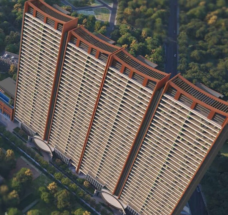 Exterior View, godrej-samaris 4 Bedroom 4800 Sq.Ft. Apartment In Sector 53 Gurgaon 10413380
