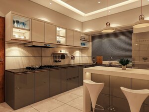 Kitchen in 3 BHK Builder Floor at Anand Niketan – for Sale