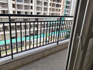Balcony in 3 BHK Apartment at Unique K Shire, Punawale – for Rent