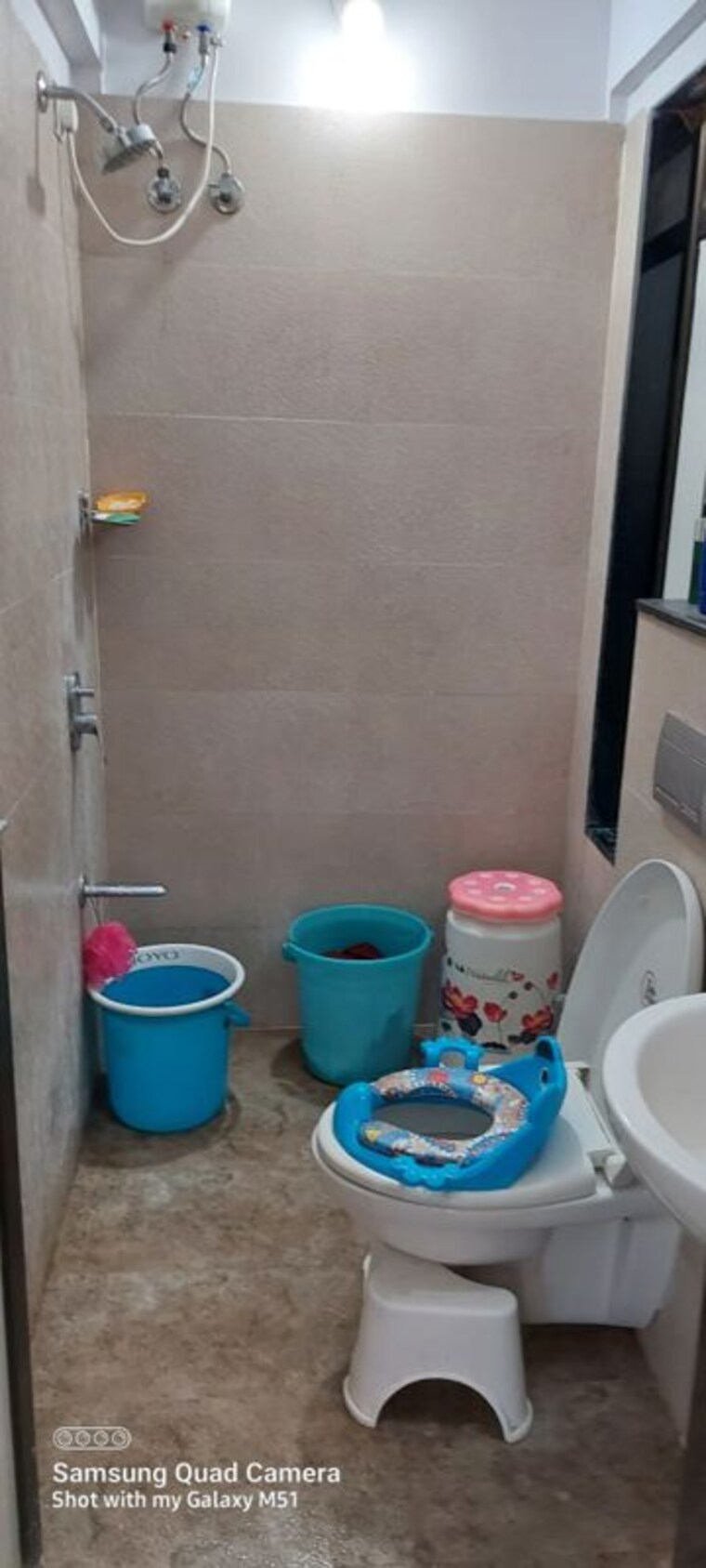 Bathroom, ekdant-shree-siddhivinayak-tower 2 Bedroom 650 Sq.Ft. Apartment In Vartak Nagar Thane 9862833