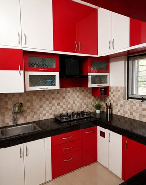 Kitchen in 3 BHK Apartment at Celebrity Prime Uber Heights, Serilingampally – for Rent