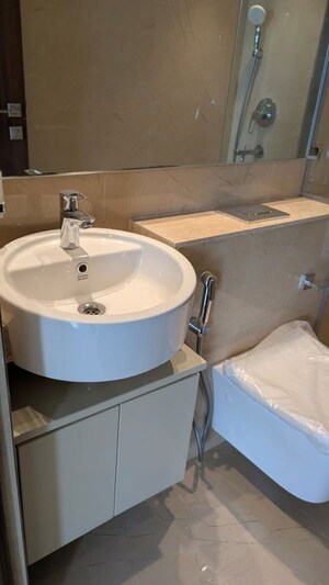 Bathroom in 2 BHK Apartment at Hiranandani Highland, Powai – for Sale