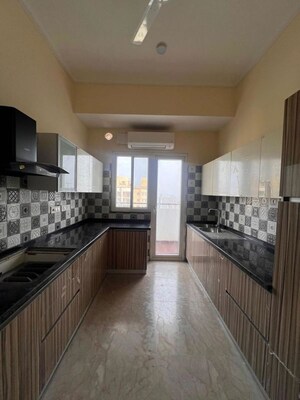 Kitchen in 3.5 BHK Apartment at Dasnac Burj, Sector 75 – for Rent