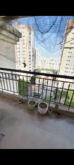 Balcony in 3 BHK Apartment at Shipra Krishna Vista, Ahinsa Khand 1 – for Sale