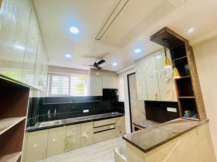 Kitchen, gachibowli 3 Bedroom 2700 Sq.Ft. Apartment In Gachibowli Hyderabad 10413557