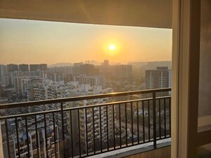 Balcony in 3 BHK Apartment at Unique K Shire, Punawale – for Rent