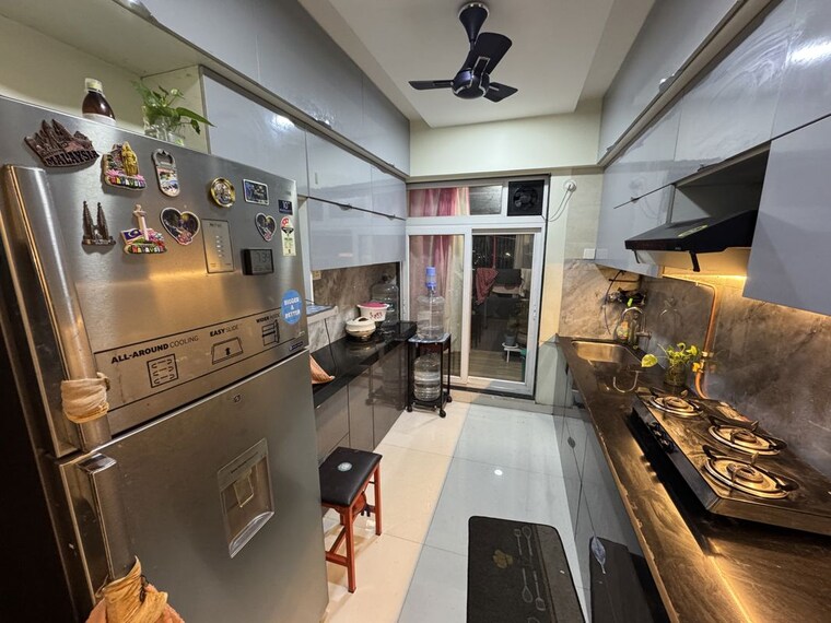 Kitchen, galaxy-greenwoods 3 Bedroom 1072 Sq.Ft. Apartment In Kharghar Navi Mumbai 10413560