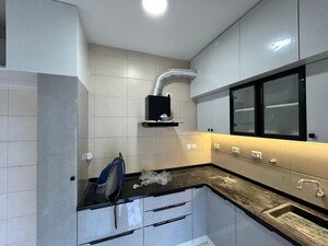 Kitchen in 2 BHK Apartment at Sobha Dream Gardens, Thanisandra Main Road – for Rent