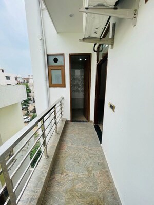 Balcony in 3 BHK Builder Floor at Sector 45 – for Rent