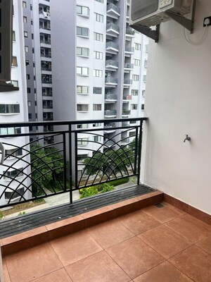 Balcony in 3.5 BHK Builder Floor at Anant Raj The Estate Floors, Sector 63a – for Rent