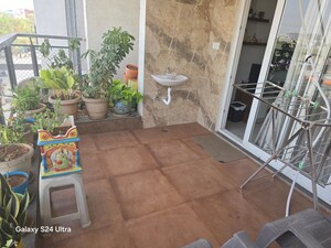 Balcony in 3 BHK Apartment at KSR Togetherments, Miyapur – for Rent