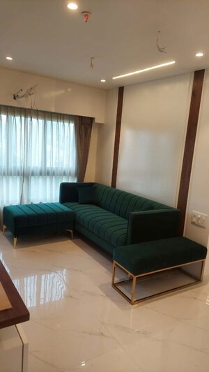 Living Room in 2.5 BHK Apartment at Amrut Meraki, Shivaji Park – for Rent