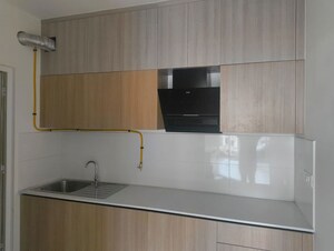 Kitchen in 2 BHK Apartment at Bhartiya City Nikoo Homes 4, Thanisandra Main Road – for Rent