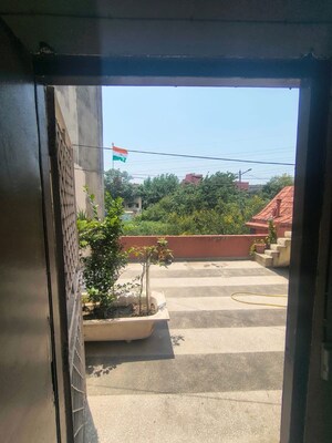 Balcony in 2 BHK Builder Floor at Kalkaji – for Rent