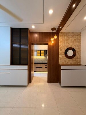 Living Room in 4 BHK Apartment at L&T Raintree Boulevard, Hebbal – for Rent