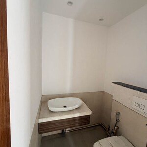 Bathroom in 3 BHK Apartment at ATS Kocoon, Babupur Village – for Rent