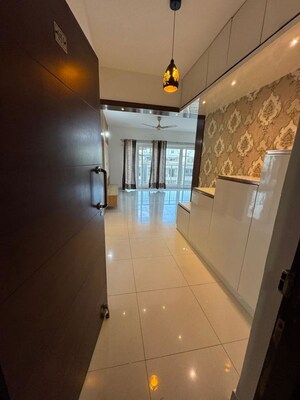 Building Lobby in 3 BHK Apartment at Godrej Aqua, International Airport Road – for Rent
