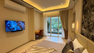 Bedroom in 2 BHK Apartment at Raymond The Address By GS, Sion – for Sale