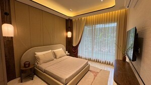 Bedroom in 2 BHK Apartment at Raymond The Address By GS, Sion – for Sale