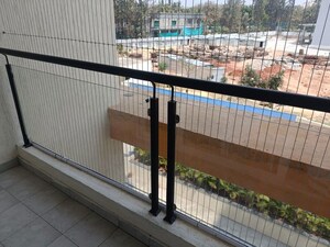 Balcony in 3 BHK Apartment at Mahaveer Celesse, Hunasamaranahalli – for Rent