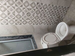 Bathroom in 1 BHK Apartment at CIDCO Sector 29 Taloja CHS, Sector 29 Taloja – for Rent