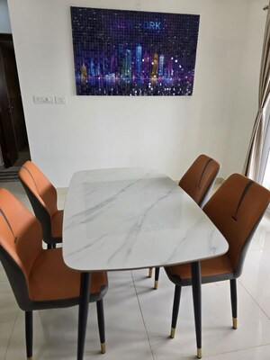 Dining area in 3.5 BHK Apartment at Prestige Tranquil, Kokapet – for Rent