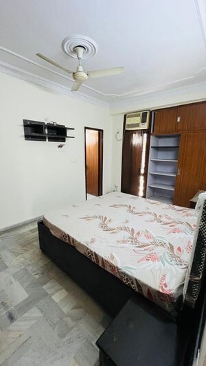Bedroom in 3 BHK Builder Floor at Kalkaji – for Rent