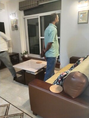 Living Room in 3 BHK Builder Floor at South Extension ii – for Rent