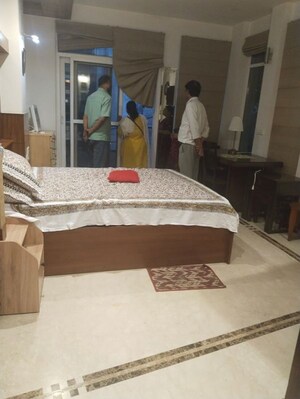 Bedroom in 3 BHK Builder Floor at South Extension ii – for Rent