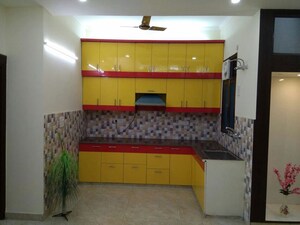 Kitchen in 3 BHK Builder Floor at Divya Angels, Indrapuram – for Rent