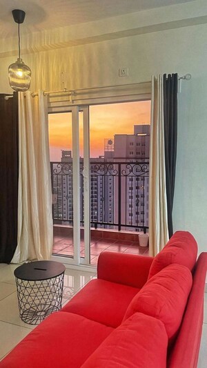Living Room in 2 BHK Apartment at Prestige Jindal City, Bagalakunte – for Rent