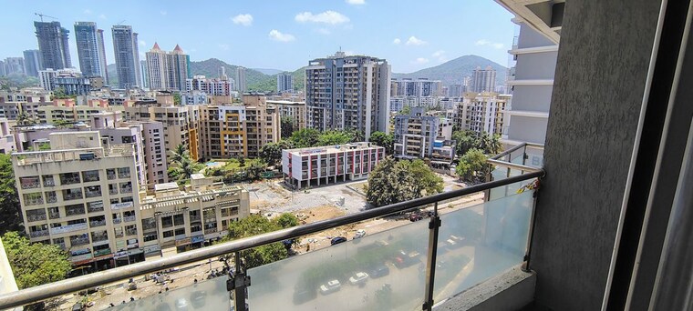 Balcony, rosa-manhattan 3 Bedroom 950 Sq.Ft. Apartment In Ghodbunder Road Thane 10413871