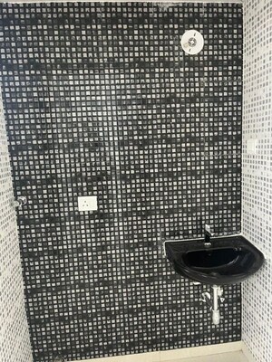 Bathroom in 2 BHK Apartment at Arihant Aalishan, Kharghar – for Rent
