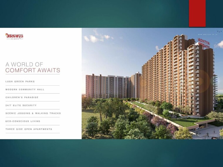 Exterior View, advitya-homes 2 Bedroom 645 Sq.Ft. Apartment In Sector 143 Faridabad 10413904
