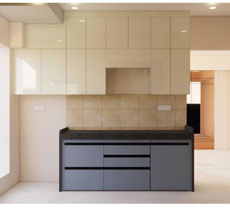 Kitchen, lnt-elixir-reserve 2 Bedroom 840 Sq.Ft. Apartment In Powai Mumbai 10413914