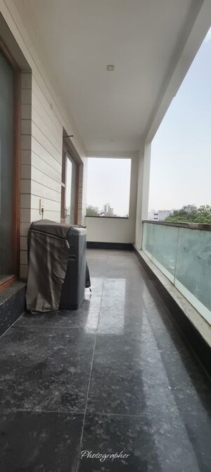 Balcony in 3 BHK Builder Floor at Sector 45 – for Rent