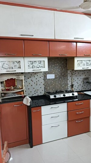 Kitchen in 2 BHK Apartment at Abrol Krishna Utsav, Malad West – for Rent
