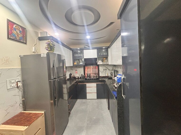 Kitchen, dwarka mor 2.5 Bedroom 1100 Sq.Ft. Builder Floor In Dwarka Mor Delhi 10413982