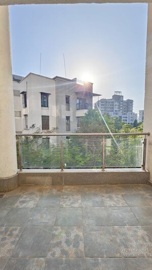 Balcony in 3 BHK Apartment at Janki Rainbow Apartments, Baner – for Rent