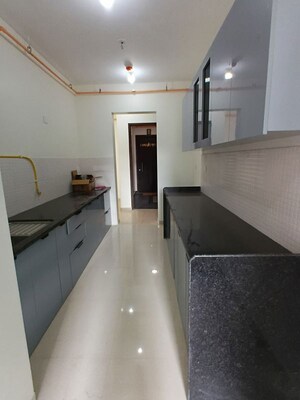 Building Lobby in 3 BHK Apartment at Courtyard by Narang Realty and The Wadhwa Group, Pokhran Road No Two – for Rent