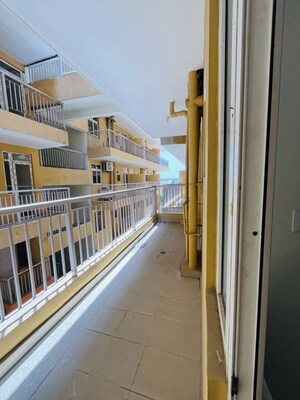 Balcony in 1 BHK Apartment at Kingson ARV Arcade, Raj Nagar Extension – for Rent