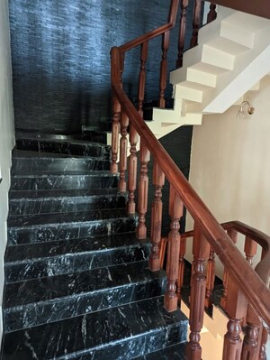 Staircase in 4 BHK Independent House at Anu Crown, Old Bowenpally – for Sale