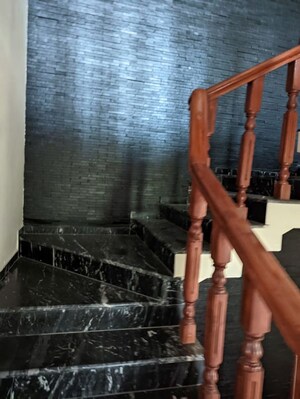 Staircase in 4 BHK Independent House at Anu Crown, Old Bowenpally – for Sale