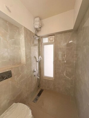 Bathroom in 3 BHK Apartment at Courtyard by Narang Realty and The Wadhwa Group, Pokhran Road No Two – for Rent