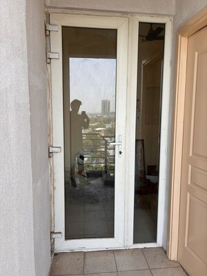 Building Lobby in 3 BHK Apartment at Godrej Meridien, Sector 106 – for Rent