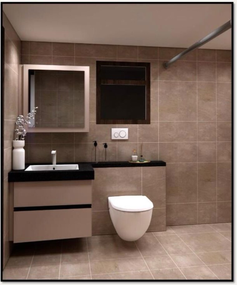 Bathroom, puravankara-purva-atmosphere 2 Bedroom 1388 Sq.Ft. Apartment In Thanisandra Main Road Bangalore 10414087
