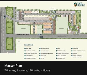 Master Plan in 3 BHK Builder Floor at Breez Flora Avenue 33, Sohna Sector 33 – for Sale