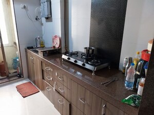 Kitchen in 2 BHK Apartment at Neelkanth Greens, Manpada – for Rent